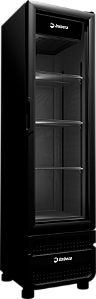 Expositor Refrigerador Full Black para Bebidas 230 litros VRS08 Imbera