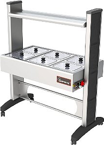 Balcão Térmico Super Luxo BTE 06SL - Aquecido