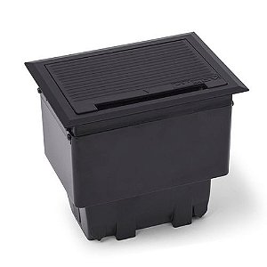 Caixa De Mesa Open Box Preto Com 4 Blocos