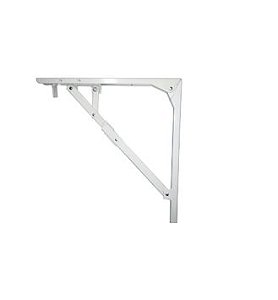 SUPORTE DOBRÁVEL REFORÇADO BRANCO 300MM