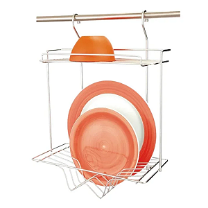Escorredor Baby em Inox – Compacto, Resistente e Funcional