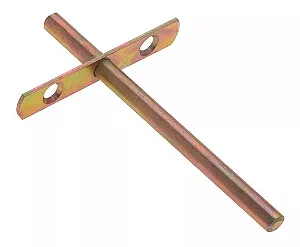 Suporte para Prateleira Invisível Bicromatizado 300mm - Alta Resistência