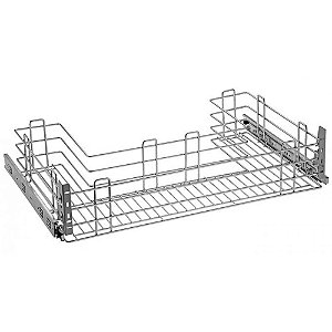 Gaveta Aramada Sifão Cuba Dupla Cromada Schmitt 770mmx450mm