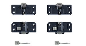 Kit Rometal RO 21M – Sistema Deslizante para Porta de Correr (Até 30kg)