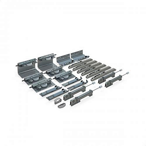 Kit Rometal SS200 Top Leve – Sistema Suspenso para Portas de Correr (15kg a 25kg)
