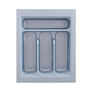 Divisor de Talheres Hettich Cinza 350mm x 440mm - Organização Prática