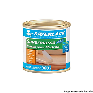 Massa Sayerlack Para Madeira Cerejeira 380g - Reparos e Acabamento