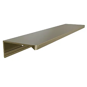 Puxador Rometal Cielo RM-378 150mm Champagne Claro para Móveis