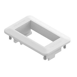 Mini Espelho Branco Série 10 1 Bloco - QTmov 35000.02 para Conexões