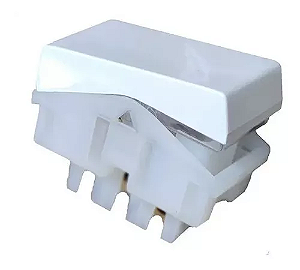 Interruptor Simples Pezzi Branco QTMOV 10A 250V NBR 14136