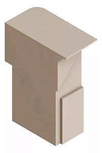 Ponteira 091/260 Champagne Claro - Rometal