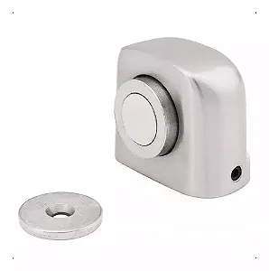 Prendedor de Porta Magnético Escovado - Batente Magnético EZ-212 Italy Line