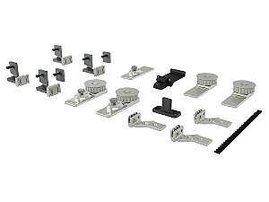 Sistema Syncro Sequenziato Para 3 Portas 35mm Lado Direito - Rometal