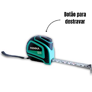 Trena Renna Autotrava 5m com Fita de Aço e Revestimento Emborrachado
