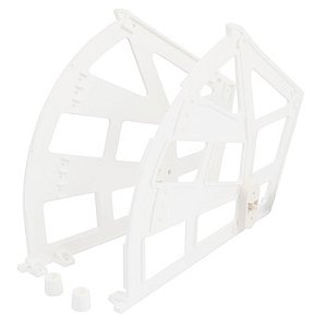 Kit Sapateira Hafele Com 2 Compartimentos Branco