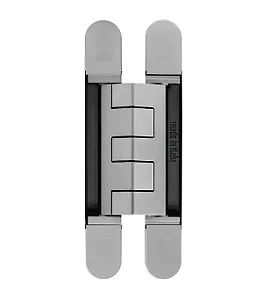 Dobradiça Invisível 3D 1432W Niquel - Alta Durabilidade e Design