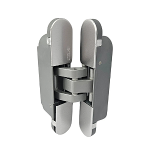 Dobradiça Hafele Invisível In235 Sem Rebaixo 120mm Escovado
