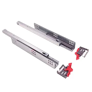 Corrediça Invisível Hafele Com Amortecedor Parcial 400mm