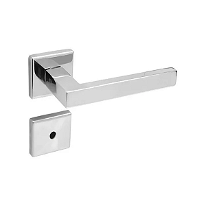 Fechadura La Fonte 455 WC Inox Polido – ST2 55mm com Roseta 347