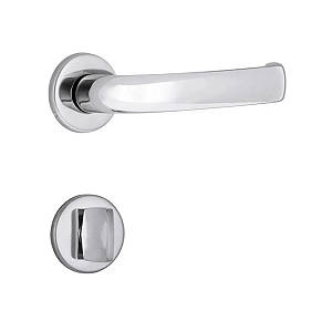 Fechadura La Fonte 6236 CR WC – Banheiro Cromado Brilhante