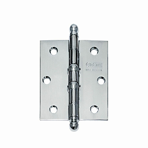 Dobradiça 500 La Fonte 3x3.5 R15 com Parafuso – Cromado