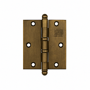 Dobradiça La Fonte 85 – 3 2x5″ Antique Brass (Latão Envelhecido)