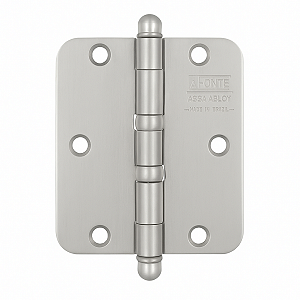 Dobradiça La Fonte Redonda 85 – 3x2.1/2″ R15 Cromado Acetinado