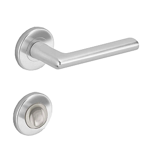 Hafele HEGEL WC Reta – Fechadura Embutida em Inox Polido com Trava Interna