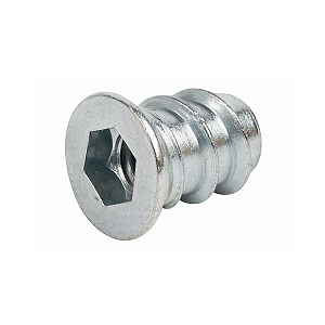 Hafele Bucha M8 Roscada – Aço Zincado para Fixações Técnicas em MDF