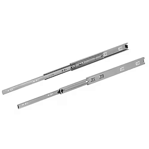 Corrediça FGVTN H45 Inox 500mm para Móveis com Trilhos Metálicos