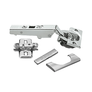 Dobradiça Blum CLIP Top BLUMOTION Perfil Baixo para Porta Fina