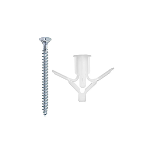Bucha Nylon Fischer II F – Fixação em Concreto e Parede