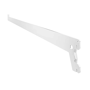 Suporte Fico Versátil 20cm para Prateleira – Branco