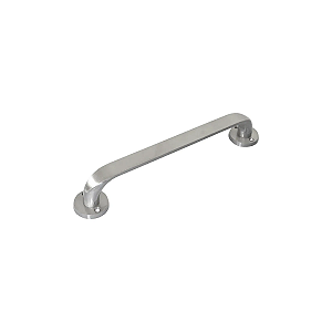 Puxador União Classic 25cm para Móveis – Cromado Acetinado