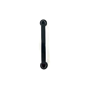 Puxador União Classic 25cm para Móveis – Acabamento Preto Fosco