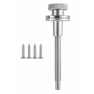 Fecho Prisioneiro 85 mm Cromado para Janela – União Mundial