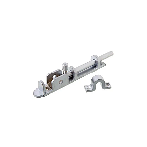 Trinco União 9 cm Cromado Acetinado – Trava Fosca para Portas e Janelas