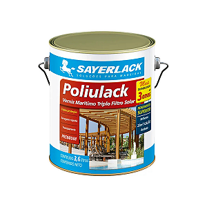 Verniz Marítimo Acetinado Sayerlack 3,6L