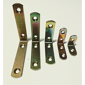 Kaby Cantoneira "L" 2x1/2 Polegadas Bicromatizada