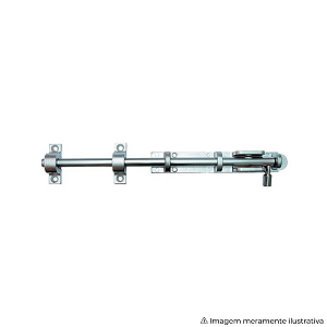 Trinco União Mundial Reforçado 30cm Cromado – Linha 851