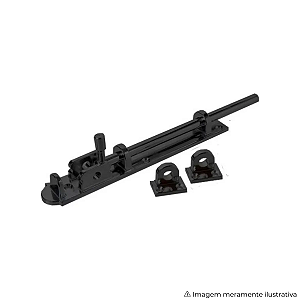 Trinco União Mundial Reforçado 40cm Preto – Linha 852