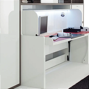 Ferragens Para Cama Retrátil Tavolleto 900x2000mm Preto - Duráveis