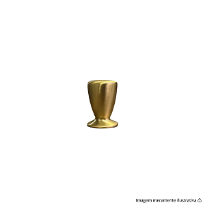 Puxador Gruppa Firoo Pequeno Dourado Escovado