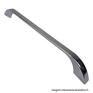 Puxador Cucca 256 mm Cromado – Gruppa