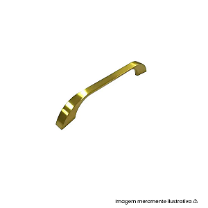 Puxador Cucca 448 mm Dourado – Gruppa