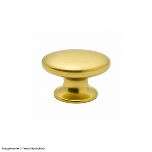 Puxador Oval Ponto Dourado Gruppa