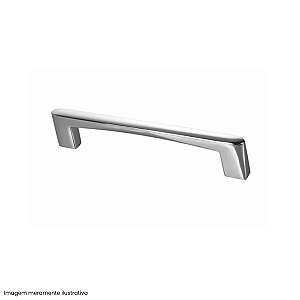 Puxador Pianno 192mm Cromado Gruppa