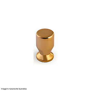 Puxador Taça Ponto Dourado – Design Moderno Gruppa