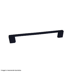 Puxador Liveri 0950/128 Preto Fosco – Italy Design