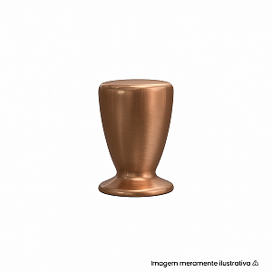 Puxador Ponto Firoo Cobre Escovado – Gruppa